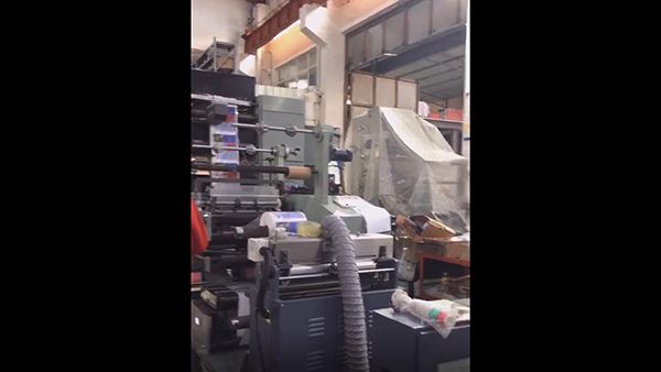 Rotative flexo 6 couleurs avec trois couteaux LRY-330/450